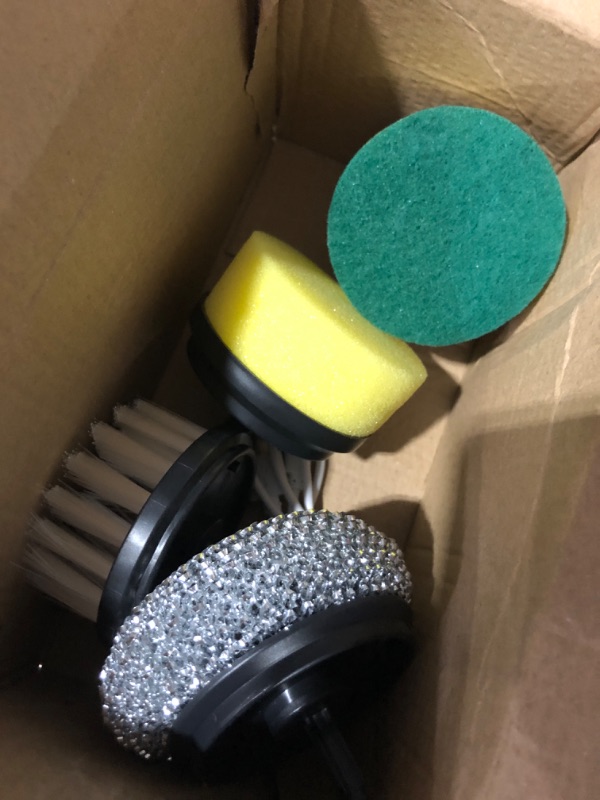 Photo 4 of **MISSING ADD ONS**  Electric Spin Scrubber, Cordless Shower Scrubber Green