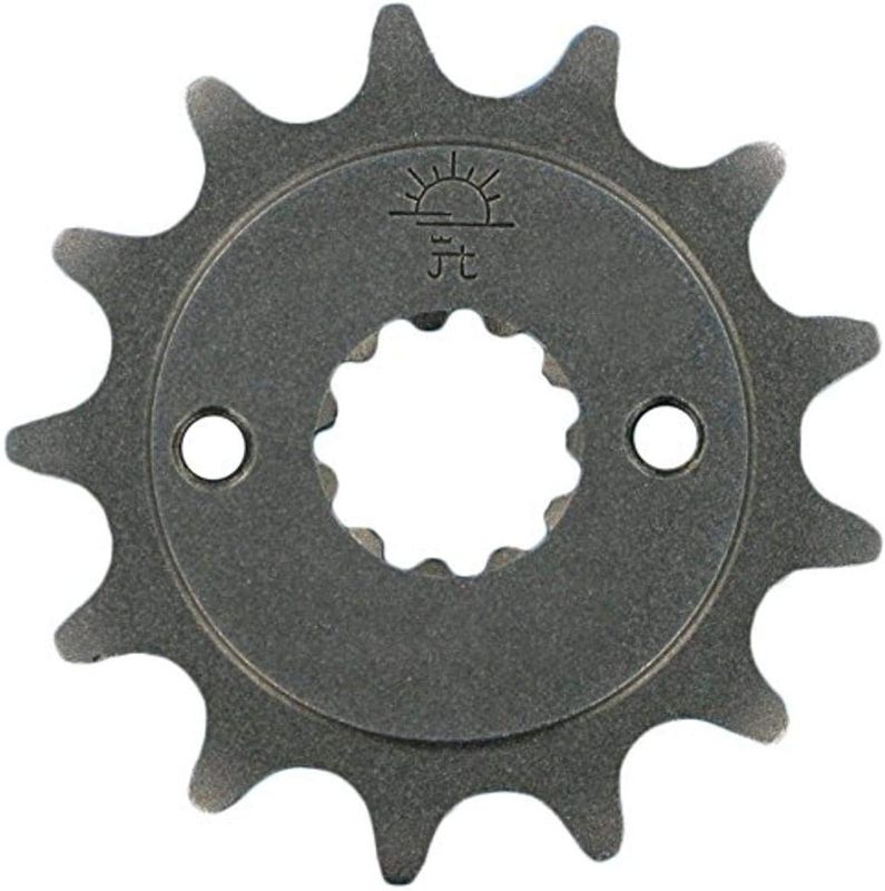 Photo 2 of JT Sprockets JTF1321.14 14-Tooth Steel Front Countershaft Sprocket, black