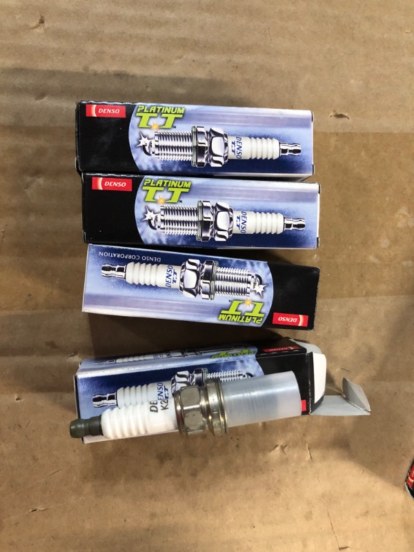 Photo 1 of Denso (4504) PK20TT Spark Plugs, Pack of 4