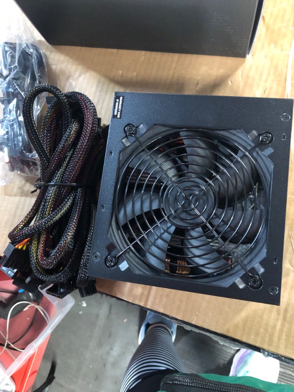 Photo 4 of Thermaltake Smart 500W 80+ White Certified PSU, Continuous Power with 120mm Ultra Quiet Cooling Fan, ATX 12V V2.3/EPS 12V Active PFC Power Supply PS-SPD-0500NPCWUS-W 