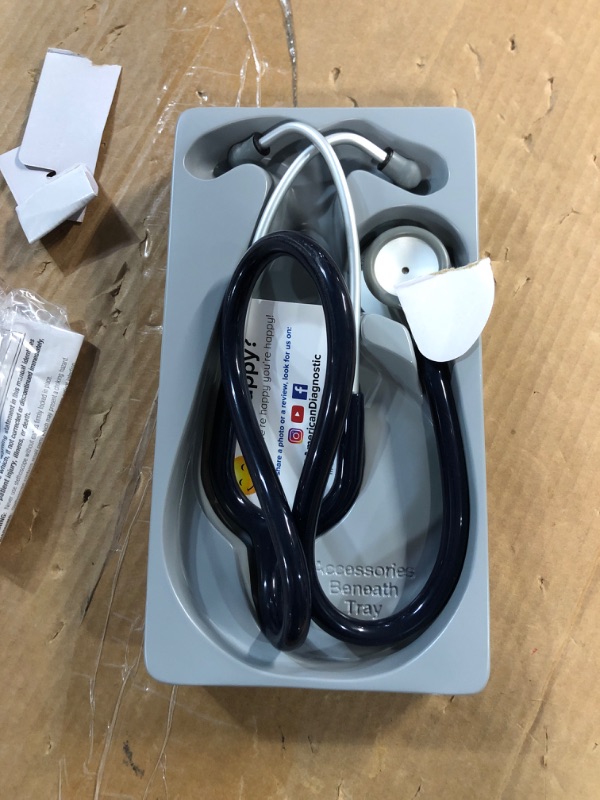 Photo 2 of (USED) ADC - 619N Adscope Lite 619 Ultra Lightweight Clinician Stethoscope