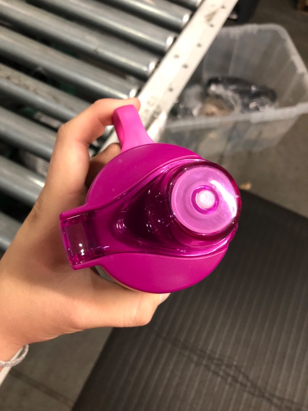 Photo 4 of * USED *
Pogo Vacuum Insulated Stainless Steel Water Bottle with Leak Proof Chug Lid and Silicone Carry Loop - 26oz Fuchsia