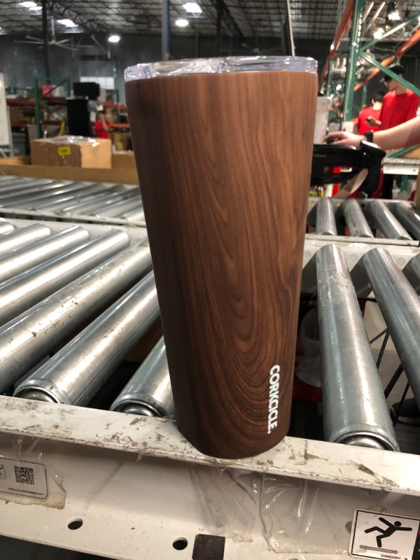 Photo 4 of * USED*
Corkcicle Tumbler, Triple-Insulated, Thermal Travel Mug, Keeps Drinks Cold for 9+ Hours and Hot for 3 Hours, Walnut Wood, 16 oz