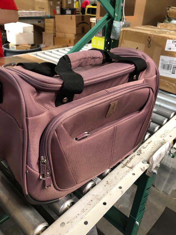 Photo 3 of *PINK*
Travelpro Maxlite 5 Softside Lightweight Rolling Underseat Tote Upright 2 Wheel Bag, Men and Women,