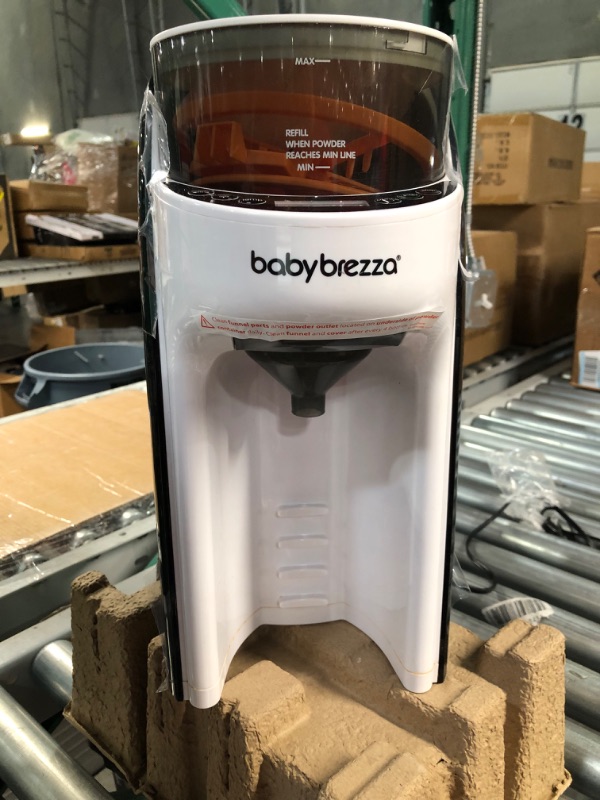 Photo 4 of New and Improved Baby Brezza Formula Pro Advanced Formula Dispenser Machine - Automatically Mix a Warm Formula Bottle Instantly -