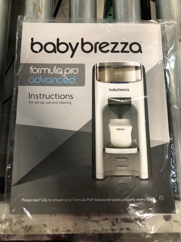 Photo 2 of New and Improved Baby Brezza Formula Pro Advanced Formula Dispenser Machine - Automatically Mix a Warm Formula Bottle Instantly -