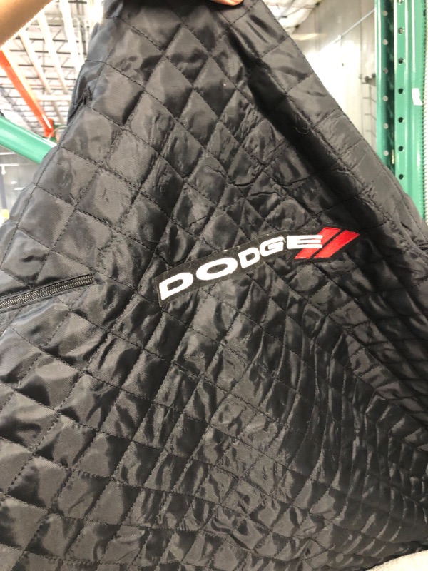 Photo 1 of PetBed2GO, Dodge, Black Pet Bed Cushion & Car Seat Cover, large