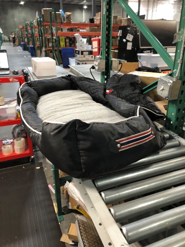 Photo 1 of PetBed2GO, Dodge, Black Pet Bed Cushion & Car Seat Cover, large