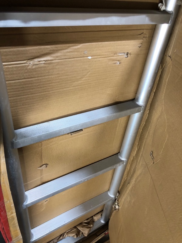 Photo 4 of Extreme Max 3005.4239 Slanted Flip-Up Dock Ladder - 5-Step