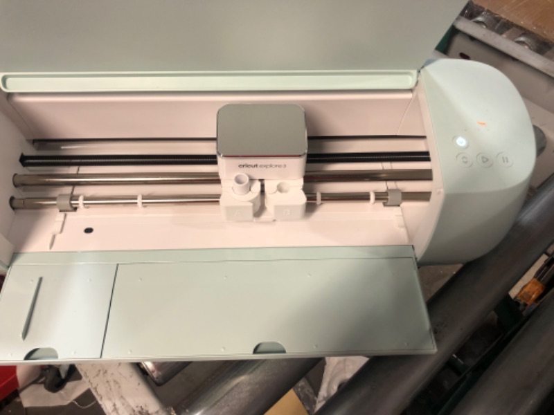 Photo 4 of **[READ NOTES]**
Cricut Explore 3 - 2X Faster DIY Cutting Machine for all Crafts, Matless Cutting with Smart Materials