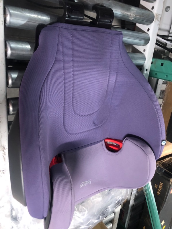 Photo 2 of Britax Highpoint Backless Belt-Positioning Booster Seat, SafeWash Purple Ombre