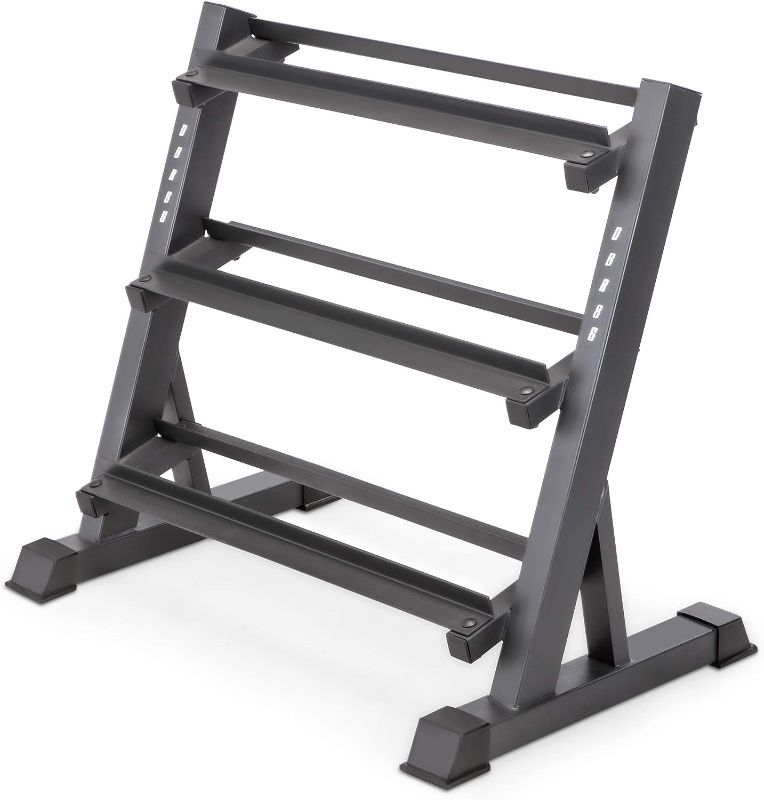 Photo 1 of **SEE NOTES**
Marcy 3-Tier Dumbbell Rack Multilevel Weight Storage Organizer for Home Gym DBR-86 - 
37 x 24.75 x 33 inches
