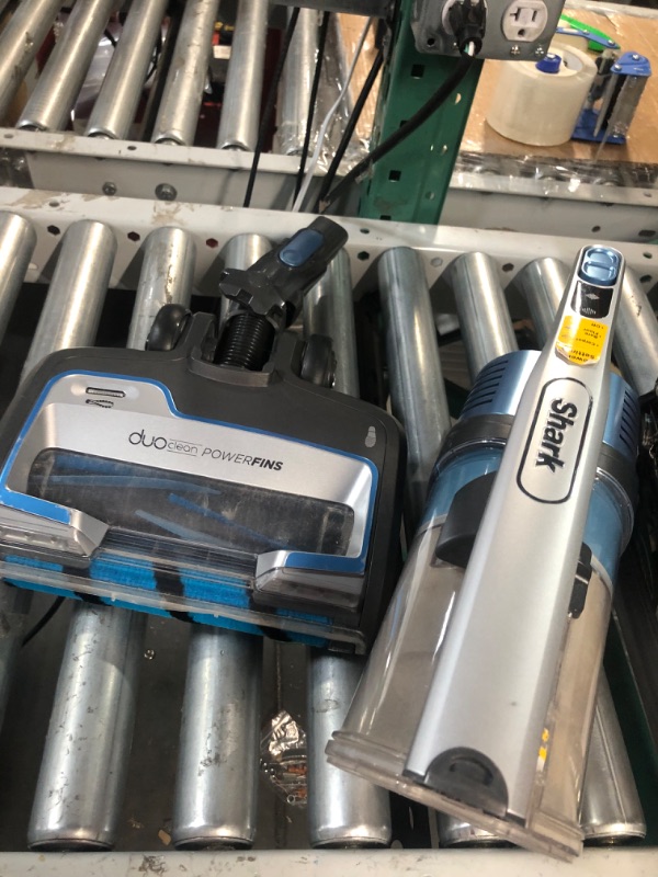 Photo 1 of **SEE NOTES**
Shark IZ462H Vertex Ultra Lightweight Cordless Stick Vacuum, Blue