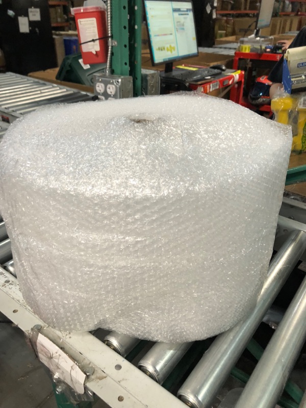 Photo 3 of Amazon Basics Perforated Bubble Cushioning Wrap - Medium 5/16", 12-Inch x 100-Foot Long Roll