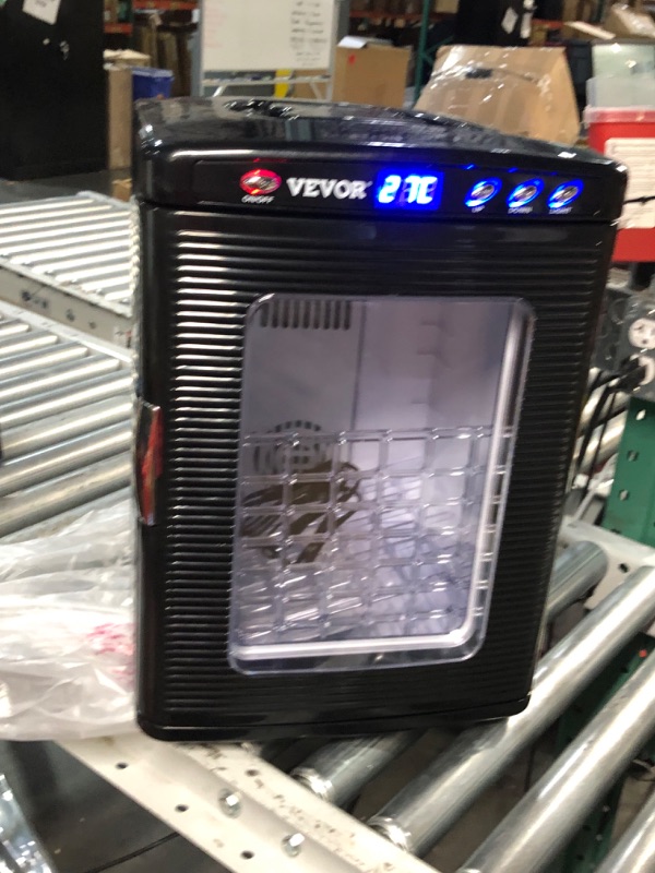 Photo 4 of **USED/POWERS ON BUT UNABLE TO FULLY TEST**
Happybuy Black Reptile Incubator 25L Scientific Lab Incubator Digital Incubator Cooling and Heating 5-60°C Reptile Egg Incubator 12V/110V Wor
