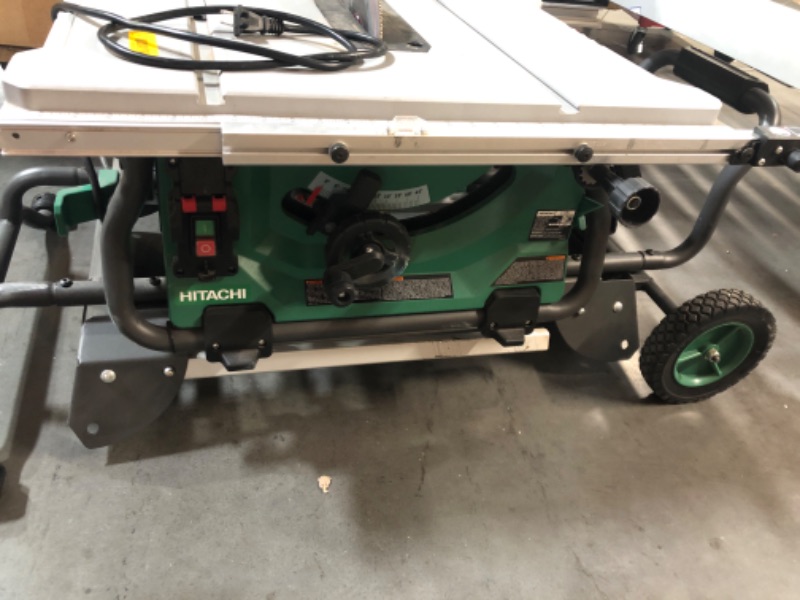 Photo 4 of *USED* Hitachi HPT 10-in 15-Amp Table Saw