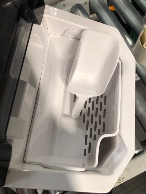 Photo 3 of **PARTS ONLY, NON-FUNCTIONAL** Nugget Ice Maker Countertop, Crushed Chewable Ice Maker, Self Cleaning Ice Makers with One-Click Operation, 34Lbs/24H, 