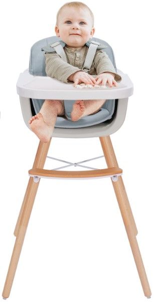 Photo 1 of ***CUSIHON MISSING - NO PACKAGING***
3-in-1 Convertible Wooden High Chair