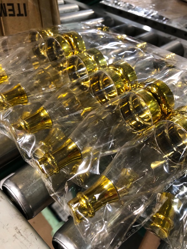 Photo 1 of Gejoy 150 Pcs Metallic Mini Champagne Bottles Container Bulk Small Candy Bottles DIY Favor Plastic Candy Containers