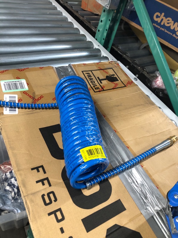 Photo 2 of COILED AIR HOSE BLUE ONLY