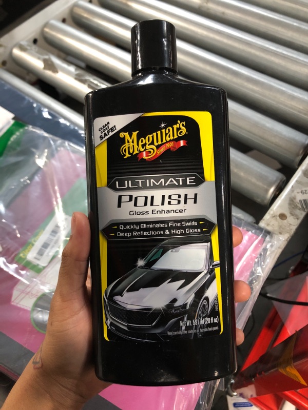 Photo 2 of *BLACK BOTTLE ONLY** Meguiar's Ultimate Polish, High-Gloss Pre-Wax Car Polish, 20 fl. oz.