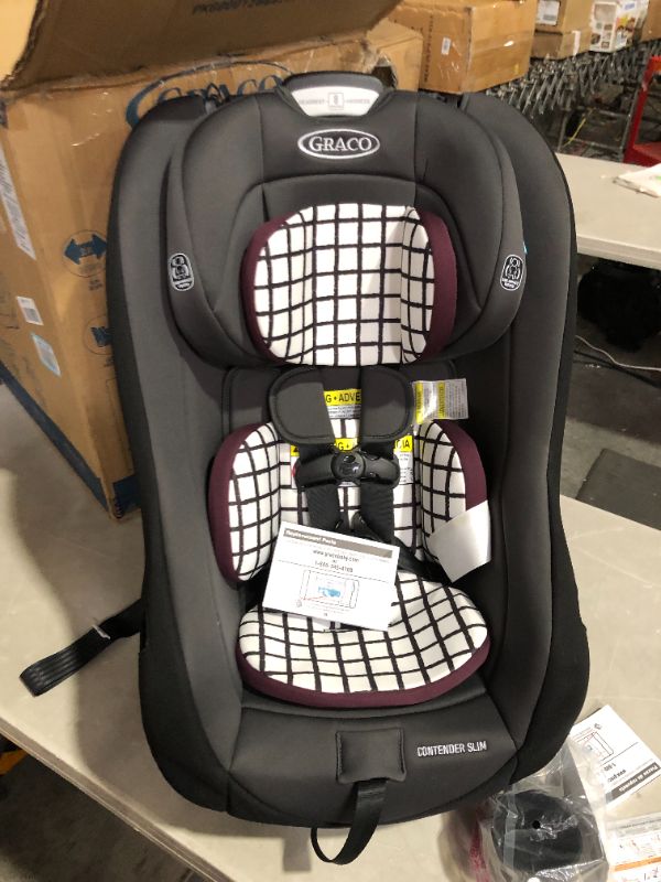 Photo 2 of (USED) Graco Contender Slim Convertible Car Seat, Ainsley