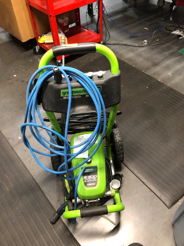 Photo 2 of **NOO BOLTS***Greenworks PRO 2300 PSI TruBrushless (2.3 GPM) Electric Pressure Washer (PWMA Certified) 2300 PSI (Brushless)