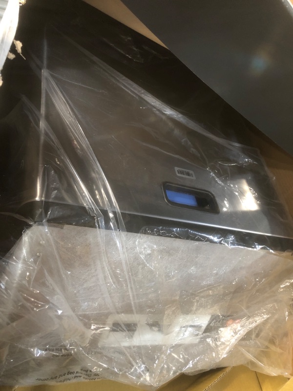 Photo 2 of **DENTED** simplehuman Rectangular Recycler, 46 L - Fingerprint-Proof Stainless Steel