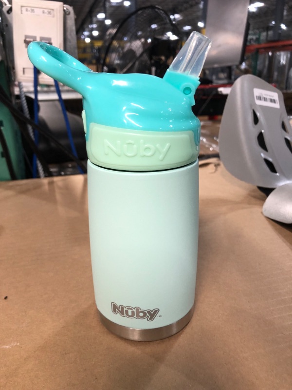 Photo 5 of [READ NOTES]
Nuby Thirsty Kids No Spill Flip-It Reflex Stainless Steel Travel Water Bottle