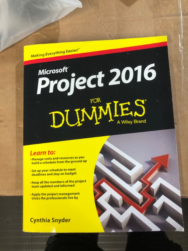 Photo 1 of 
Project 2016 For Dummies