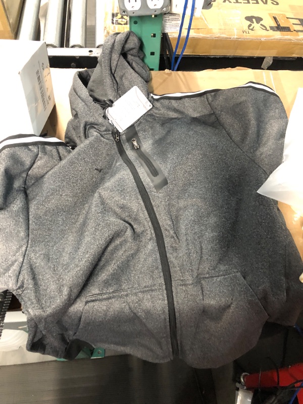 Photo 1 of avalanche men's hoodie grey LARGE