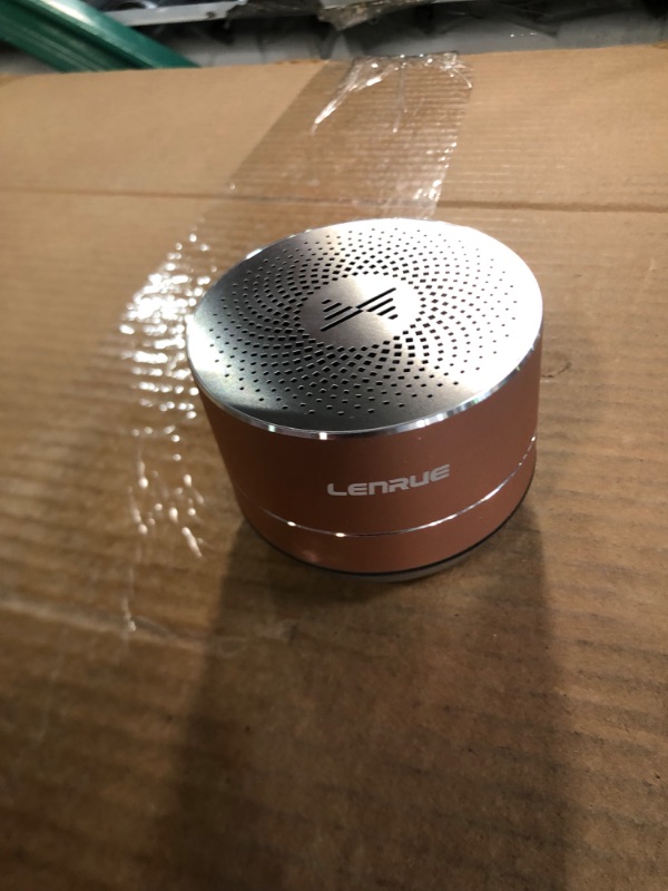 Photo 5 of A2 LENRUE Portable Wireless Bluetooth Speaker (Rose Gold)