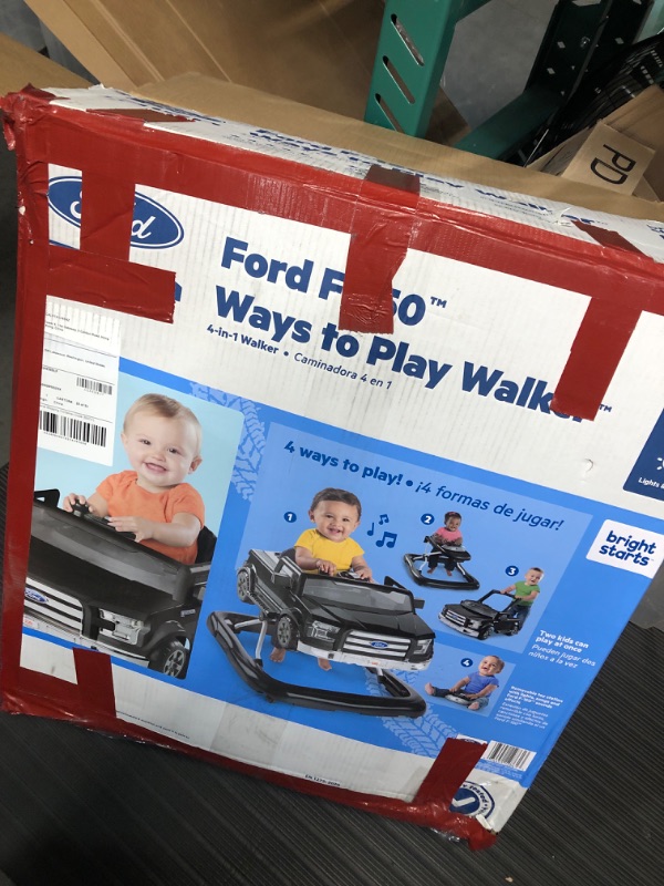 Photo 7 of Bright Starts Ways to Play Walker™ 4-in-1 Walker Ages 6 Months+ (Black)