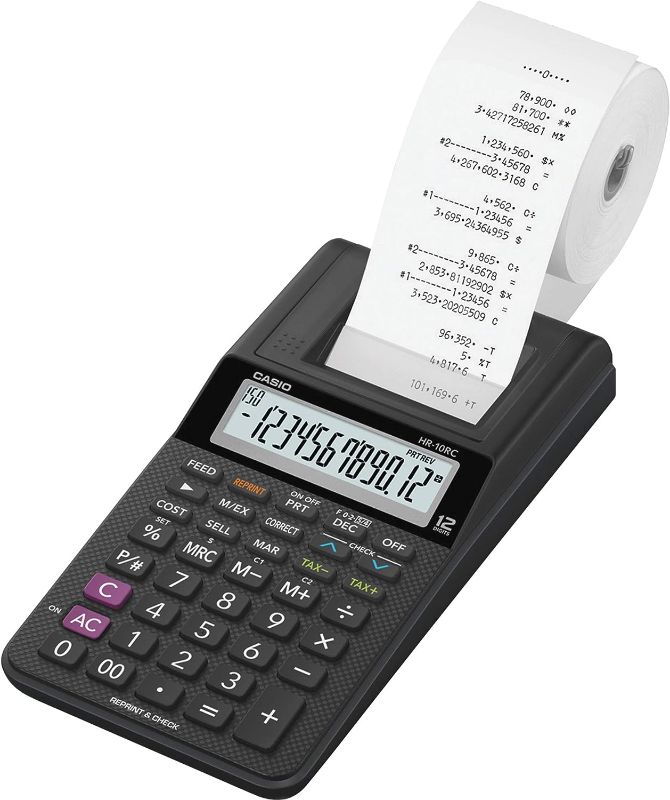 Photo 1 of Casio HR-10RC Printing Calculator