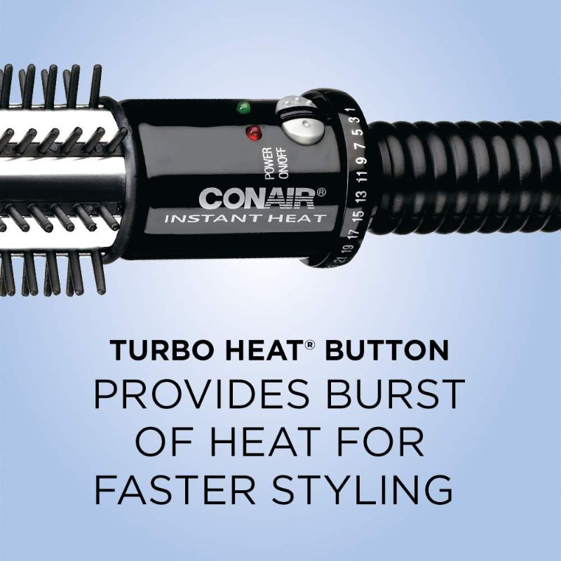 Photo 3 of Conair Instant Heat Styling Brush, 1 1/4-Inch
