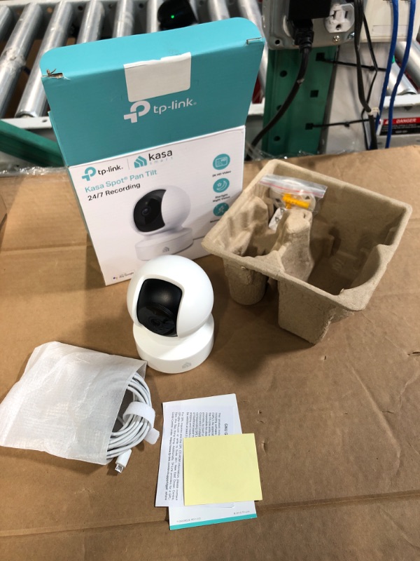 Photo 3 of Kasa Smart 2K Security Camera for Baby Monitor Pan Tilt