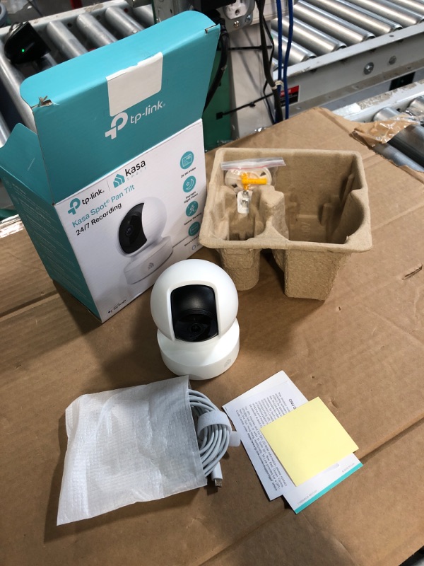 Photo 2 of Kasa Smart 2K Security Camera for Baby Monitor Pan Tilt