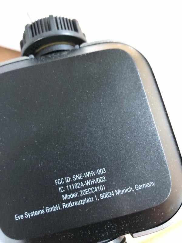 Photo 1 of Eve Aqua Smart water controller for Apple Home app or Siri