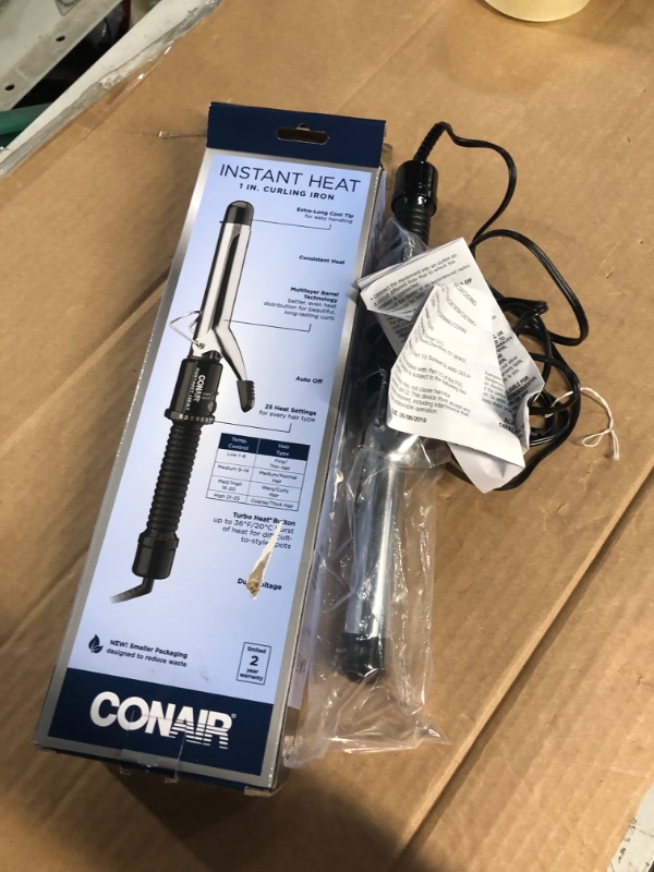 Photo 3 of Conair Instant Heat  Curling Iron - 1&#34;