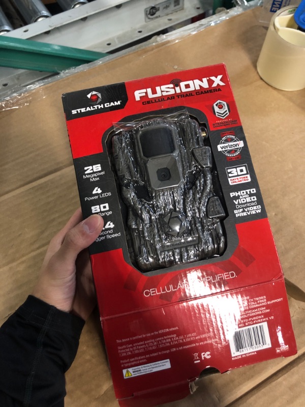 Photo 3 of STEALTH CAM Fusion X 26 MP Photo & 1080P at 30FPS Video 0.4 Sec Trigger Speed Wireless Hunting Trail Camera - Supports SD Cards Up to 32GB Fusion X Verizon