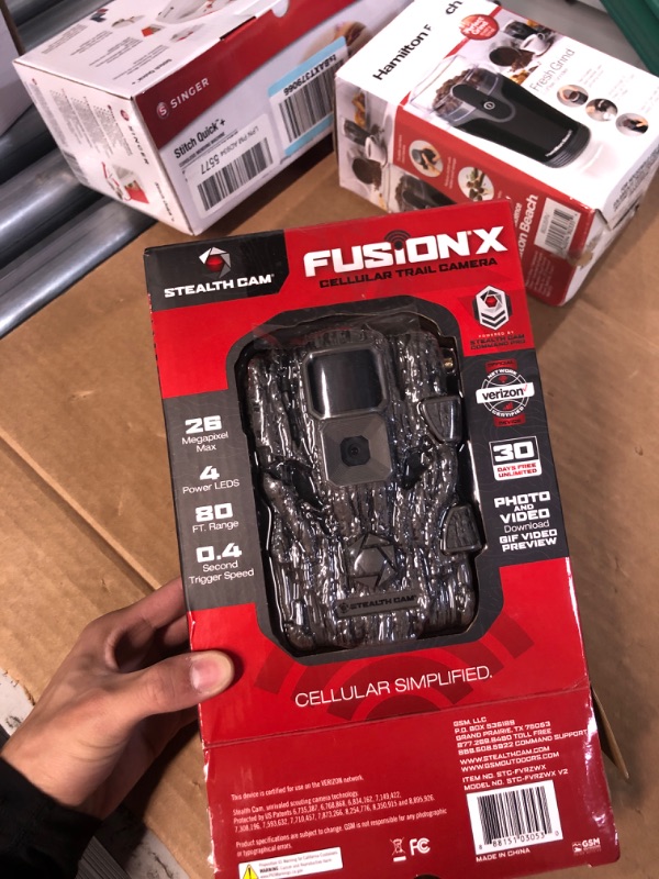 Photo 2 of STEALTH CAM Fusion X 26 MP Photo & 1080P at 30FPS Video 0.4 Sec Trigger Speed Wireless Hunting Trail Camera - Supports SD Cards Up to 32GB Fusion X Verizon