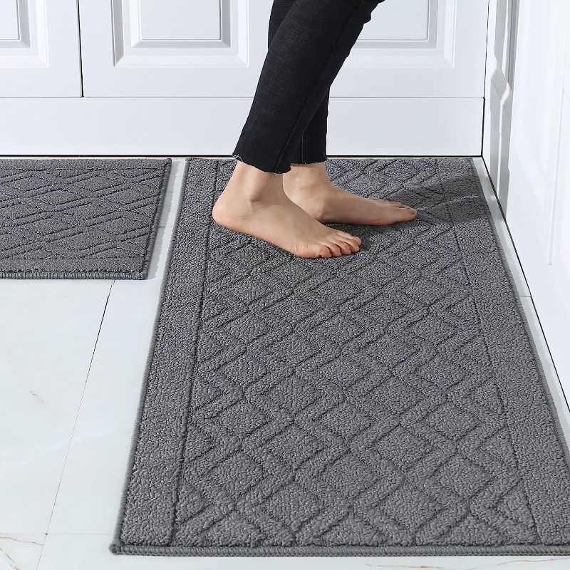 Photo 1 of COSY HOMEER 48x20 Inch/30X20 Inch Kitchen Rug Mats 