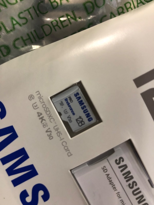 Photo 1 of SAMSUNG PRO Endurance 128GB MicroSDXC Memory Card
