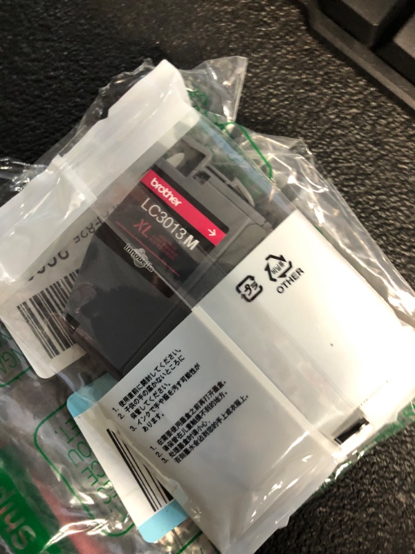Photo 1 of Brother Printer LC3013M Single Pack Cartridge Yield Up To 400 Pages LC3013 Ink Magenta Magenta Ink