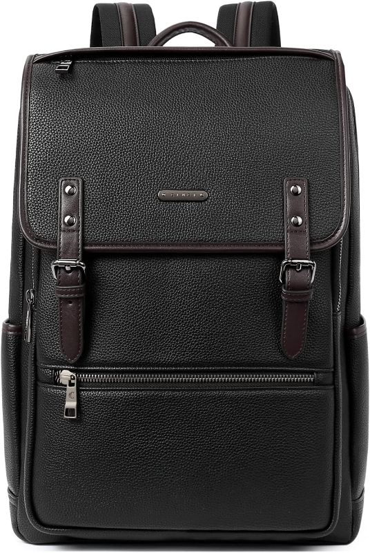 Photo 1 of *STOCK PHOTO FOR  REFERENCE ONLY* CLUCI  Leather Backpack Black 