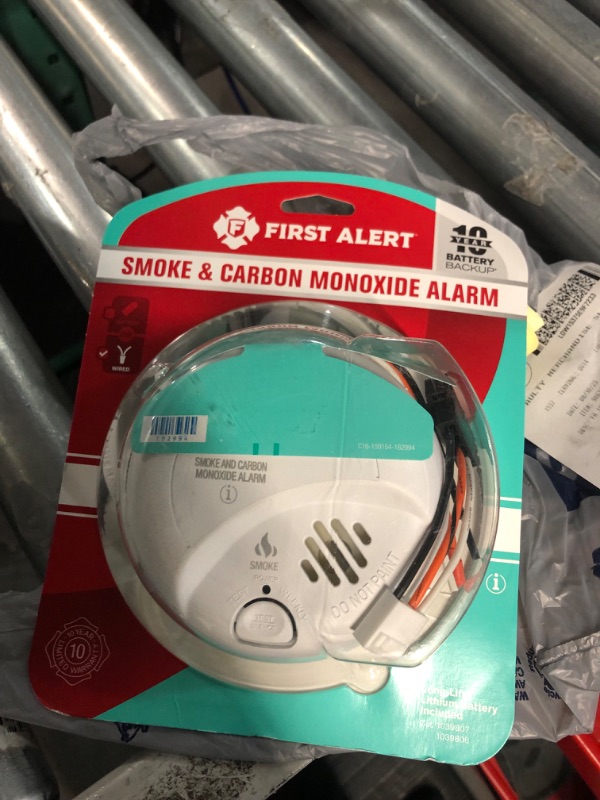 Photo 5 of *PARTS ONLY* FIRST ALERT SC9120B Combination Alarm 