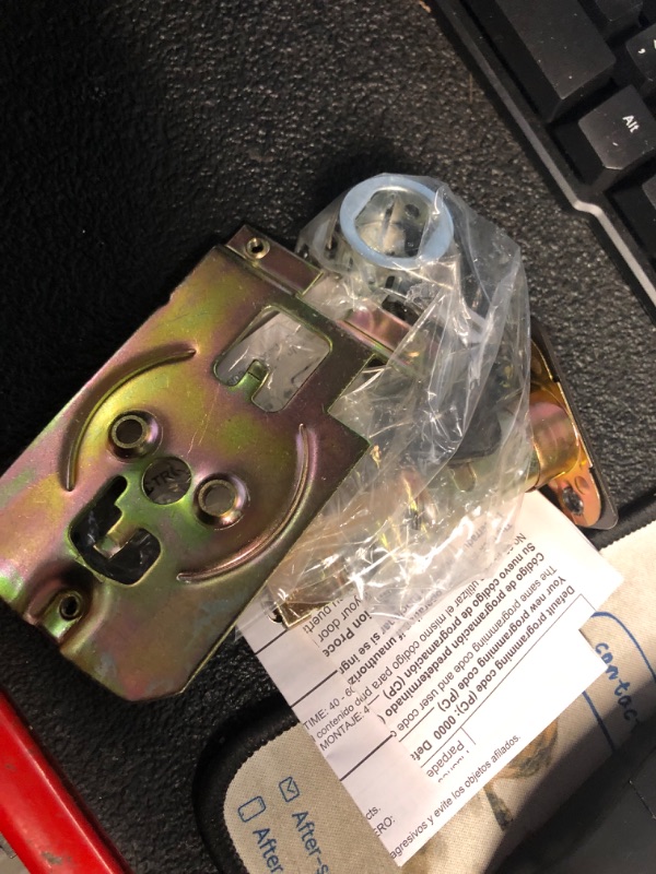Photo 1 of *STOCK PHOTO FOR REFERENCE* RELIABILT Electronic Deadbolt Lighted Keypad