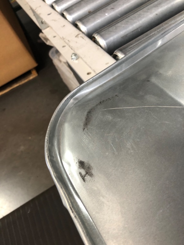 Photo 1 of LUMAX LX-1715 Silver 47" x 25" x 1/2" Galvanized Drip Pan