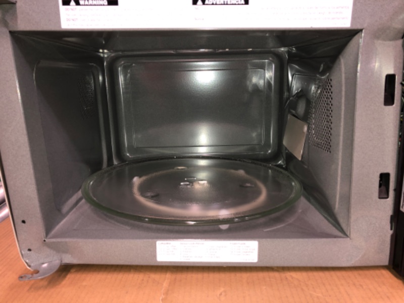 Photo 5 of (NON FUNCTIONAL) Panasonic NN-SN67K Microwave Oven, 1.2 cu.ft, Stainless Steel/Silver 1.2 cu.ft - Stainless Steel/Silver