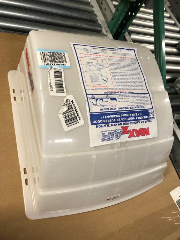 Photo 1 of MAXXAIR 00-933066 Original Vent Cover-White